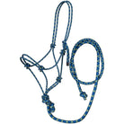 Tri Color Rope Halter With Lead - Henderson's Western Store