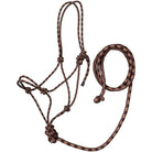 Tri Color Rope Halter With Lead - Henderson's Western Store