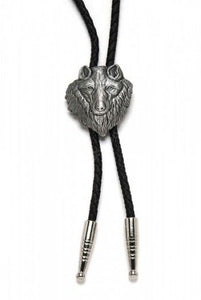 Load image into Gallery viewer, Bolo Tie ~ Wolf