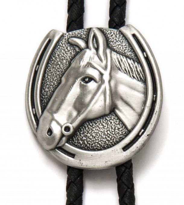 Bolo Tie ~ Horseshoe