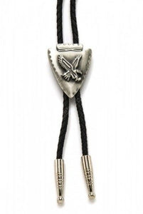 Load image into Gallery viewer, Bolo Tie ~ Arrowhead W/Eagle