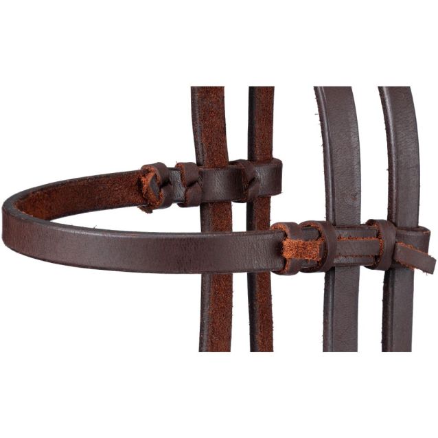 Tough1 Harness Leather Rolled Side Pull