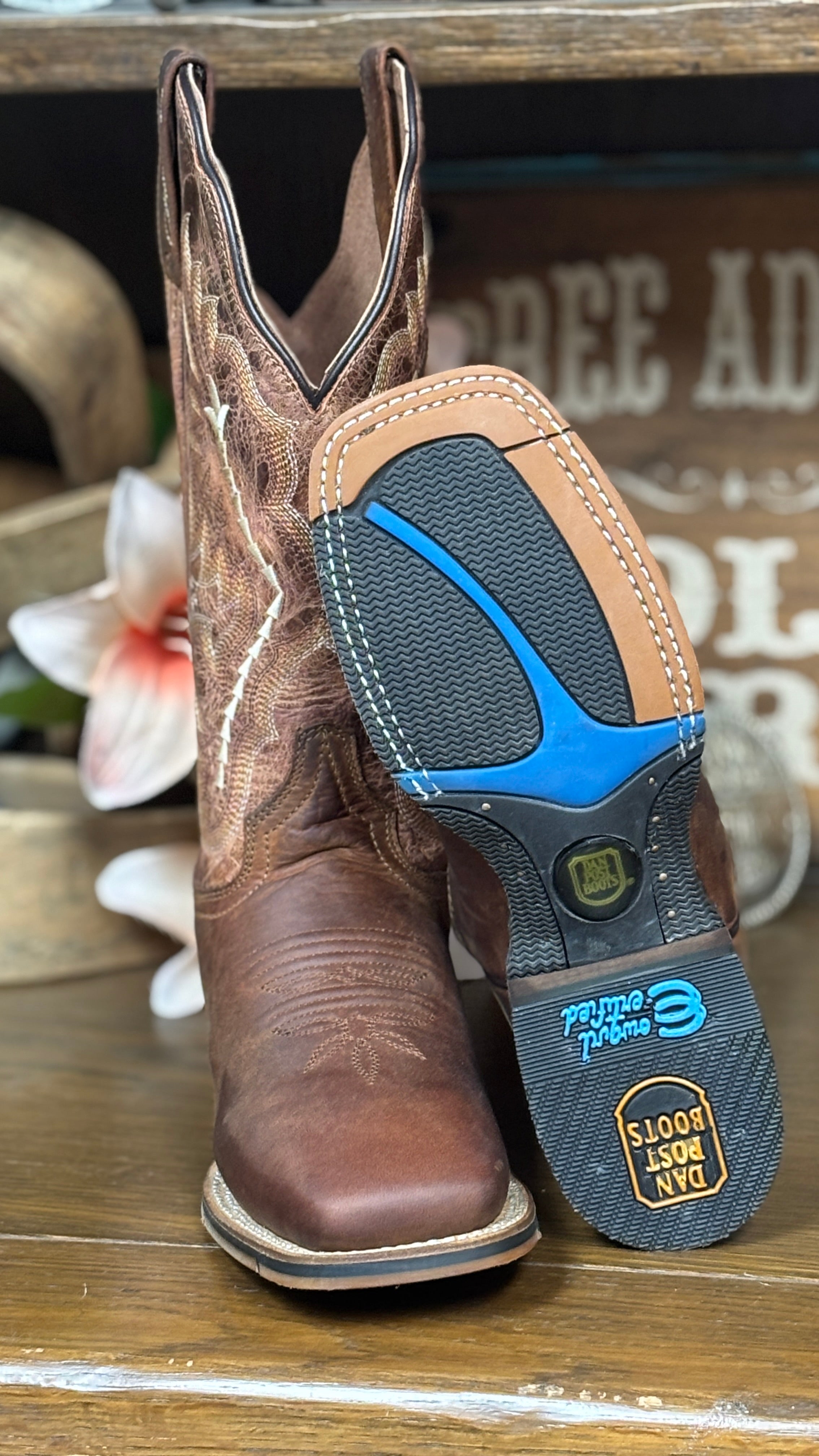 Heidi Leather Boots by Dan Post - Henderson's Western Store