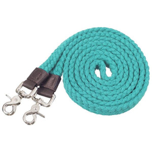 Load image into Gallery viewer, Tough1 Pro Flat Cotton Roping Reins - Henderson&#39;s Western Store