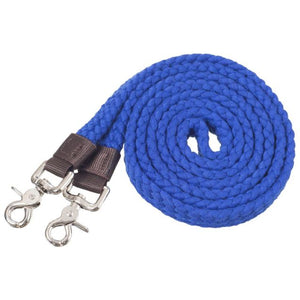 Load image into Gallery viewer, Tough1 Pro Flat Cotton Roping Reins - Henderson&#39;s Western Store