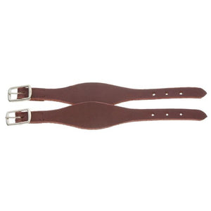 Load image into Gallery viewer, Shaped Leather Stirrup Hobble Straps