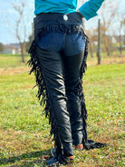 Smooth Leather Equitation Chaps - Henderson's Western Store