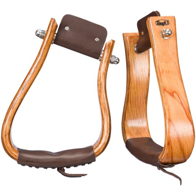 Oak Hardwood Angled Stirrups