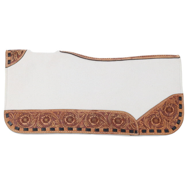 Contoured Felt Saddle ~ Ivory