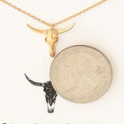 Stand Strong Longhorn Pendant Necklace - Henderson's Western Store