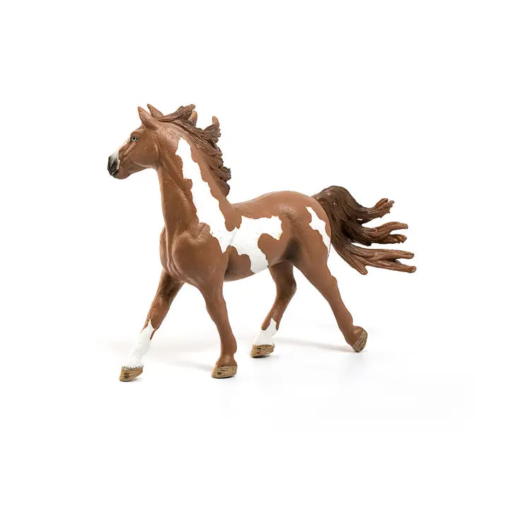 Pinto Stallion Figurine