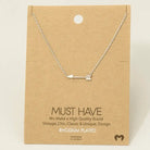 Dainty Arrow Pendant Necklace - Henderson's Western Store