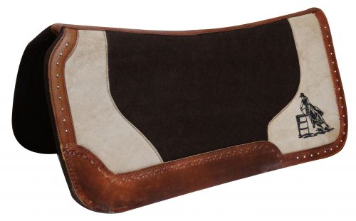 Brown Felt Pad ~ Barrel Racer - Henderson's Western Store