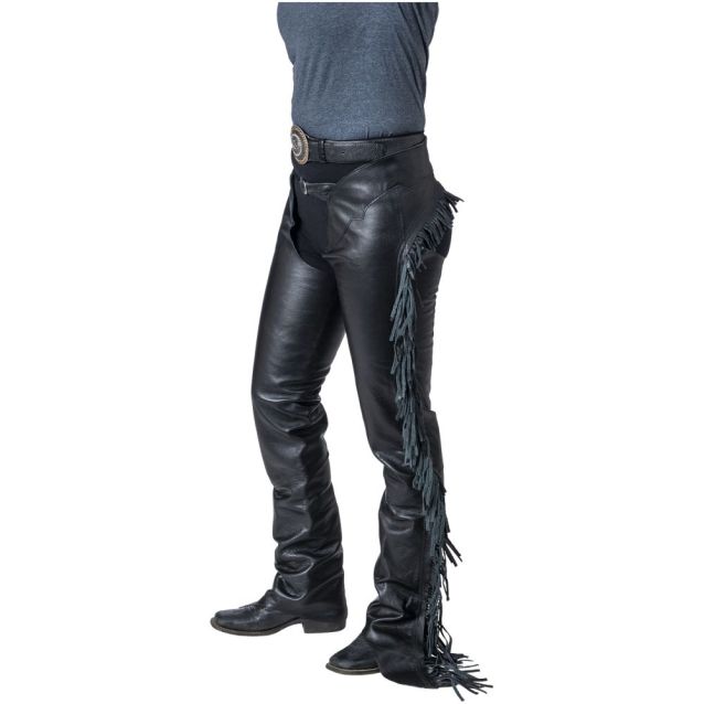 Smooth Leather Equitation Chaps