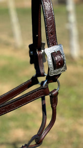 Load image into Gallery viewer, Ranch Show Halter W/Lead