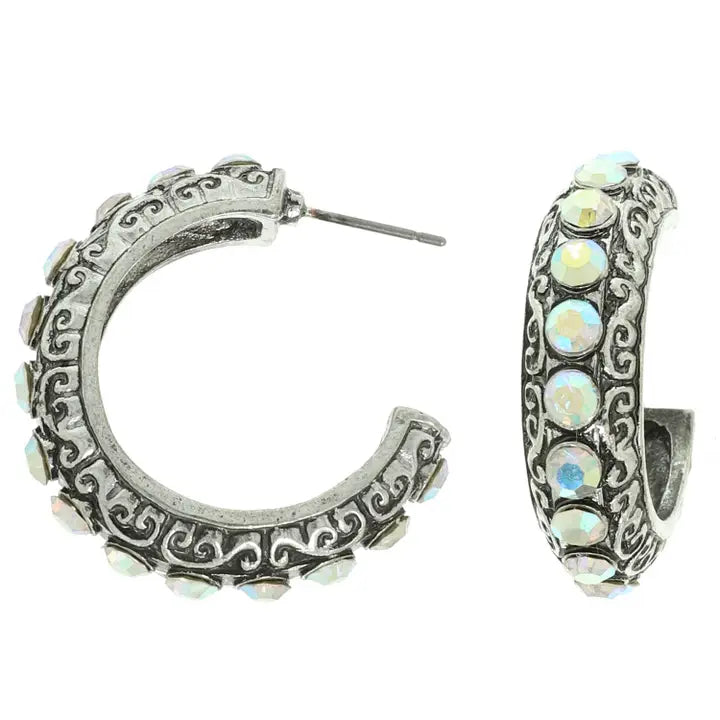 Elegant Western Filigree Hoop Earrings - Henderson's Western Store