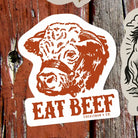 Western Sticker ~ Eat Beef - Henderson's Western Store