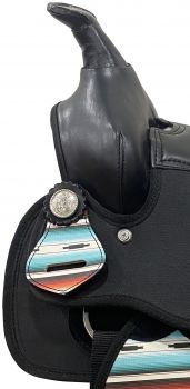 Synthetic saddle W/Serape Print - Henderson's Western Store