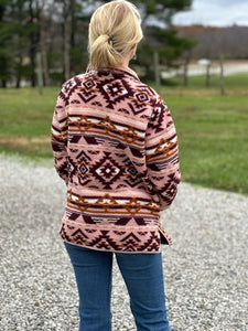 Load image into Gallery viewer, Ladies Wrangler Retro Sherpa ~ Pink