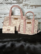 Wrangler Camo Print Collection Duffle Bag -Pink - Henderson's Western Store