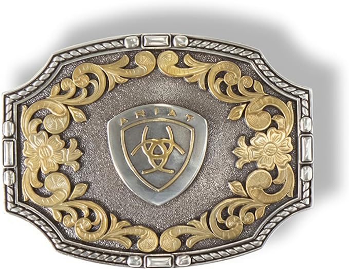 Ariat Belt Buckle ~ Rope Edge - Henderson's Western Store