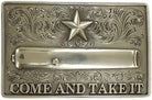Nocona Belt Buckle ~ Come and Take It - Henderson's Western Store