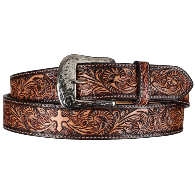 Western Grace Leather Belt - Henderson's Western Store