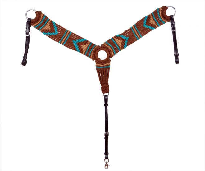 Mohair Wool String Breast Collar ~ Southwest - Henderson's Western Store