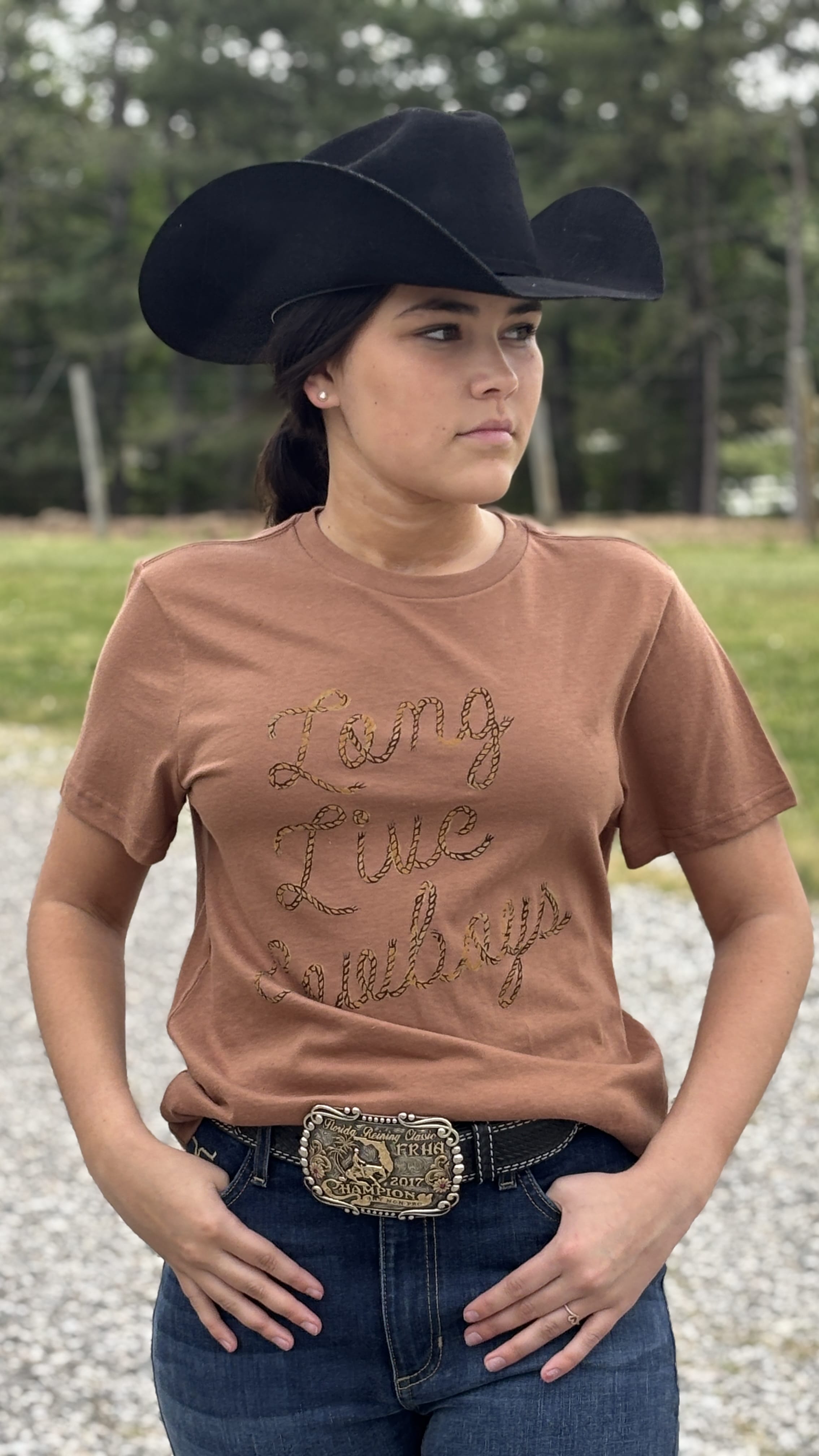 Long Live Cowboys Tee by Wrangler - Henderson's Western Store