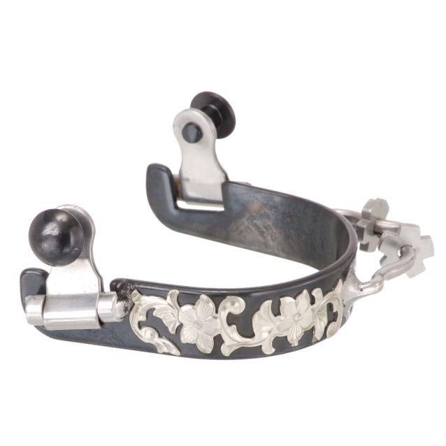 Floral Bumper Spurs - Henderson's Western Store