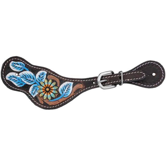 Royal King Vintage Floral Spur Strap - Henderson's Western Store