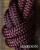 Timeless Collection Lead Ropes~ Maroon Snap - Henderson's Western Store
