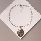 Western Oval Stone Rodeo Necklace - Henderson's Western Store