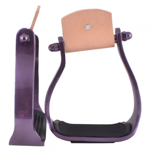 Color Coated Aluminum Stirrup - Henderson's Western Store