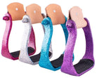 Glitter Epoxy Aluminum Stirrups - Henderson's Western Store