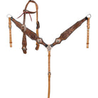 Showman Western Regal One Ear Headstall and Breastcollar Set - Henderson's Western Store