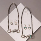 Western Horsebit Navajo Necklace - Henderson's Western Store