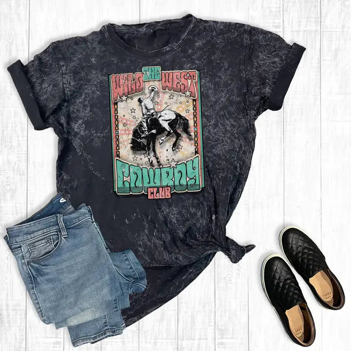 Wild West Cowboy Club Tee