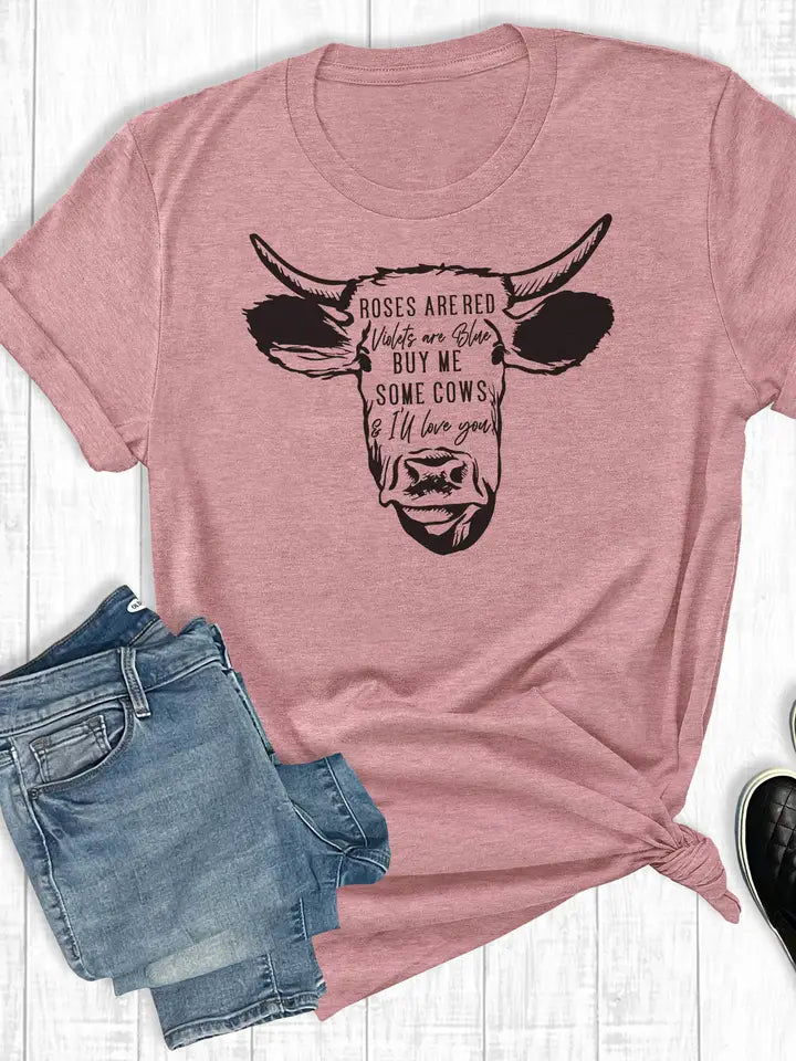 Buy Me Some Cows Tee - Henderson's Western Store