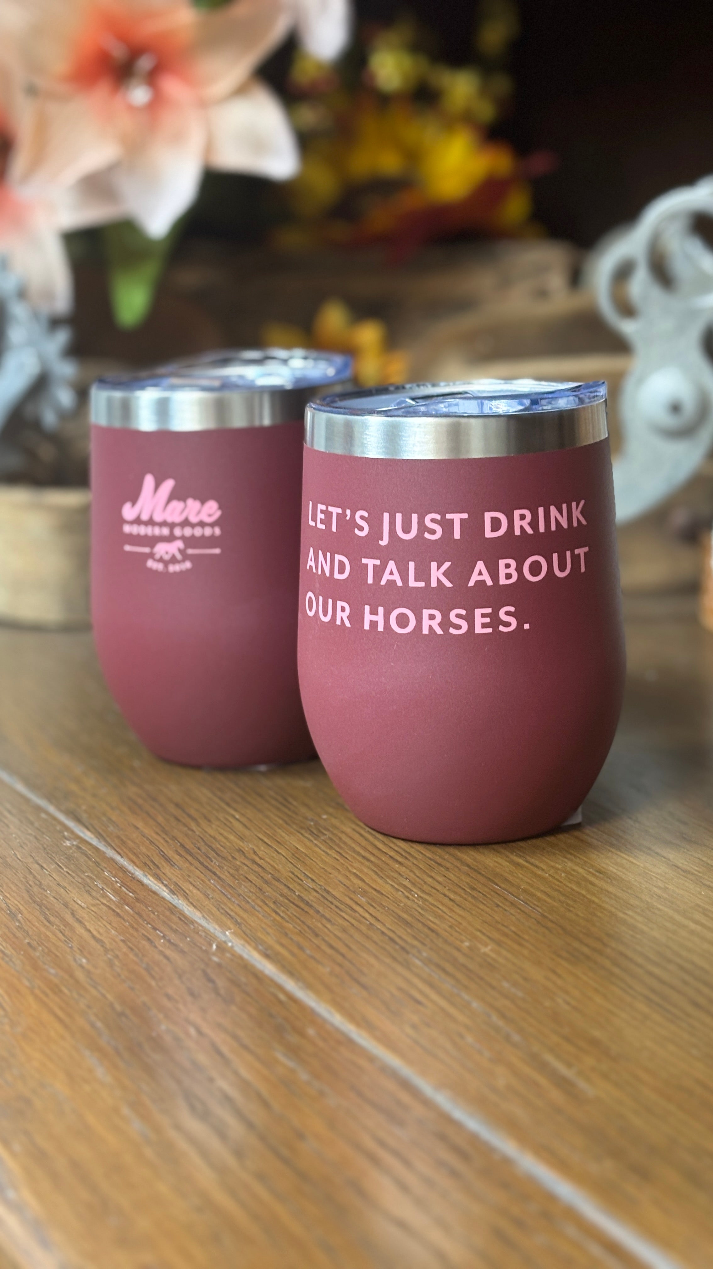 Drink and Talk Wine Tumbler - Henderson's Western Store