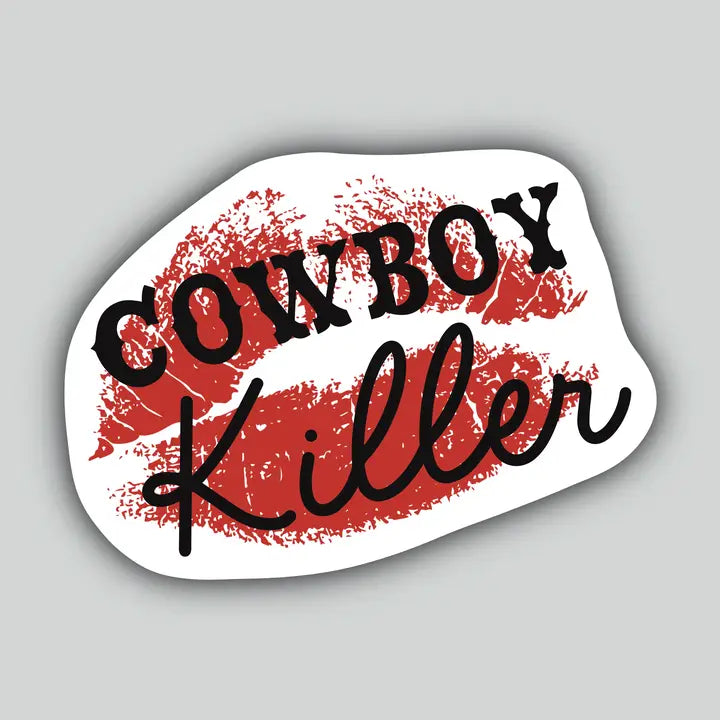 Western Sticker ~ Cowboy Killer - Henderson's Western Store