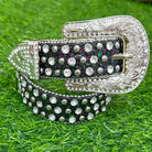 Shimmery Belt ~ Black Multi - Henderson's Western Store