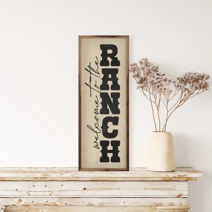 Wall Decor ~ Welcome To the Ranch - Henderson's Western Store