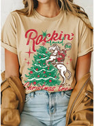 Rackin' Around the Christmas Tree Tee - Henderson's Western Store
