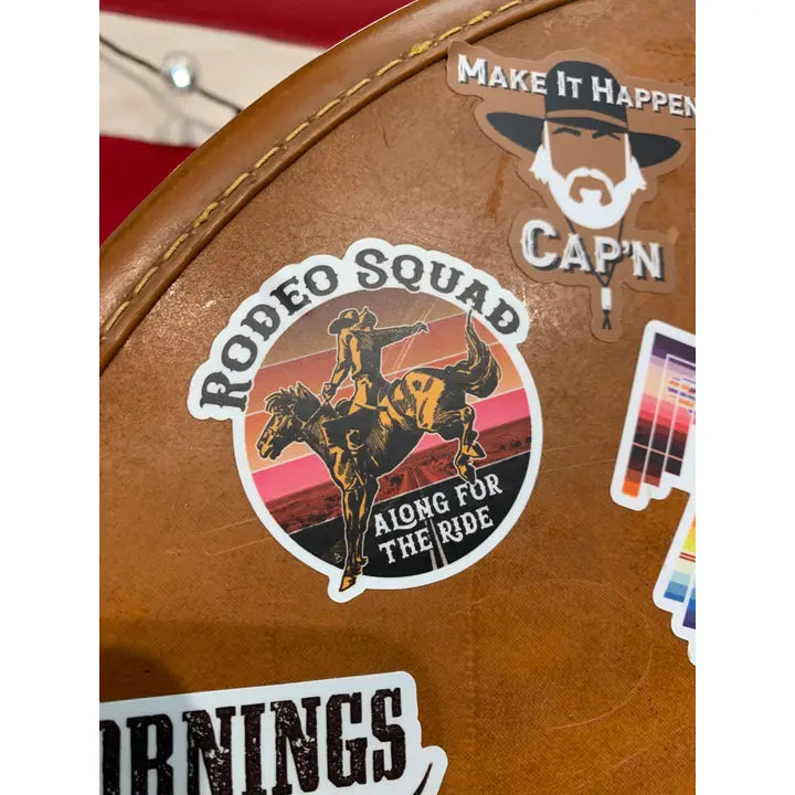 Western Sticker ~ Rodeo Squad