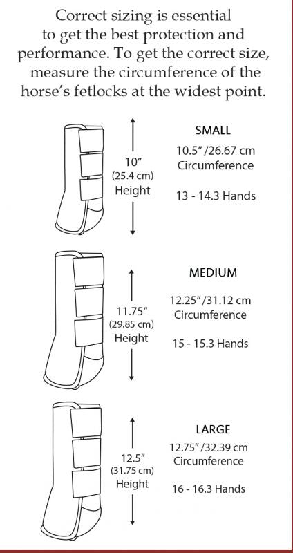 Showman Elite Equine Sport Medicine Boot - Henderson's Western Store