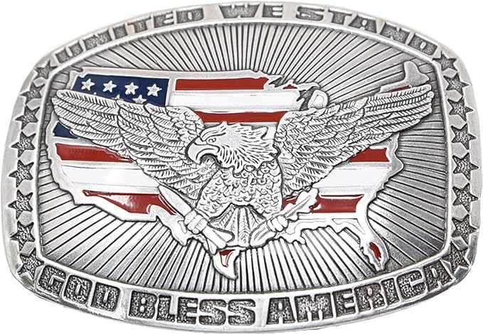 United We Stand Belt Buckle - Henderson's Western Store