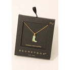 Secret Box Charm Necklace ~ Boot - Henderson's Western Store