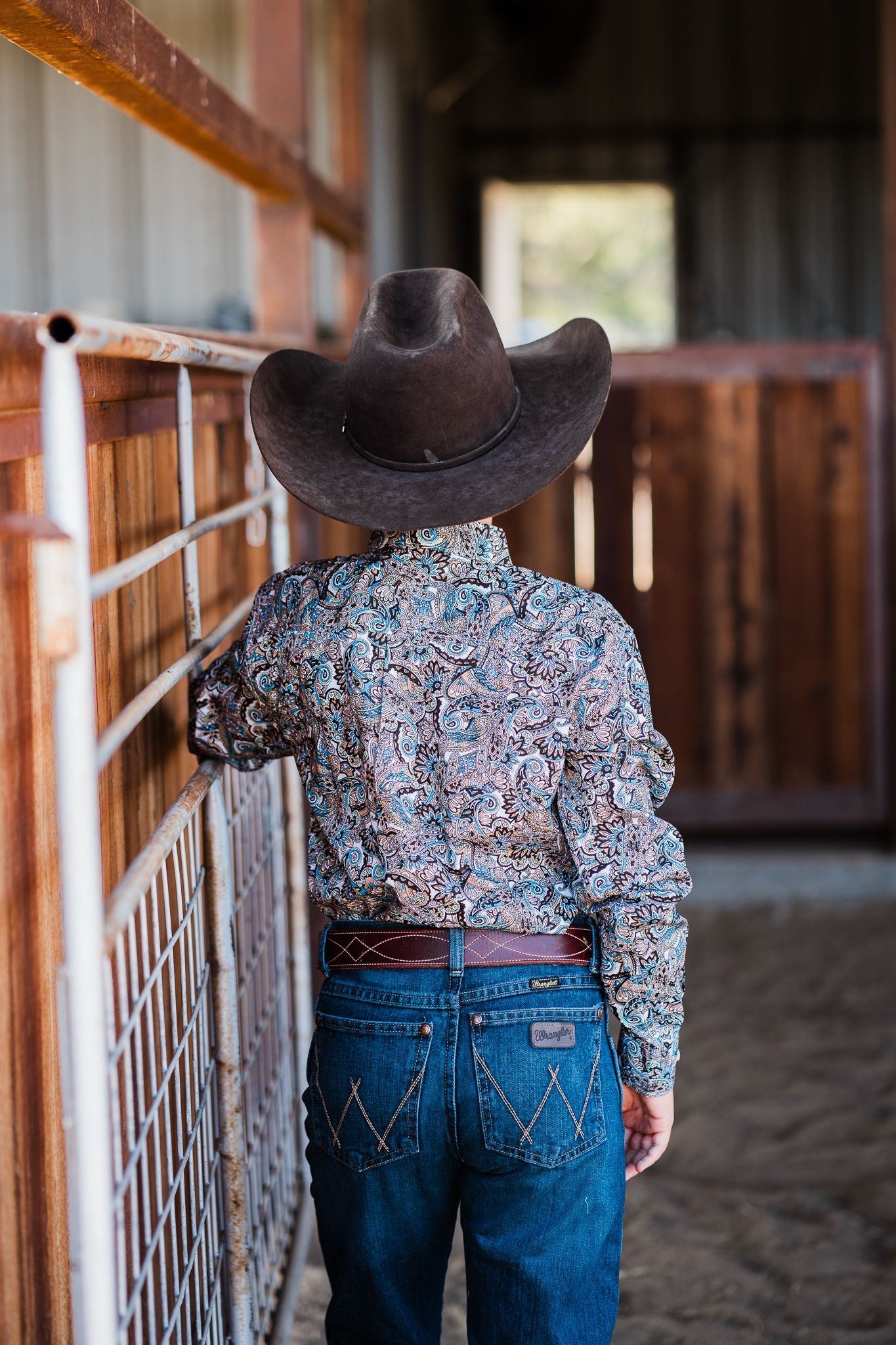 Boy's Cinch Paisley Print - Henderson's Western Store