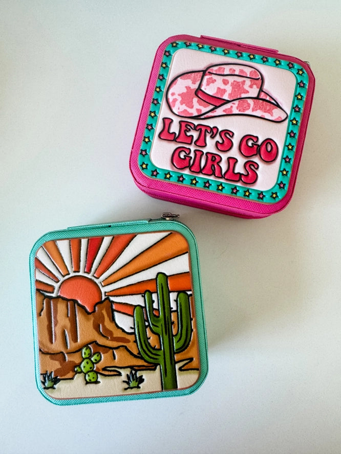 Tooled Leather Jewelry Box - Henderson's Western Store